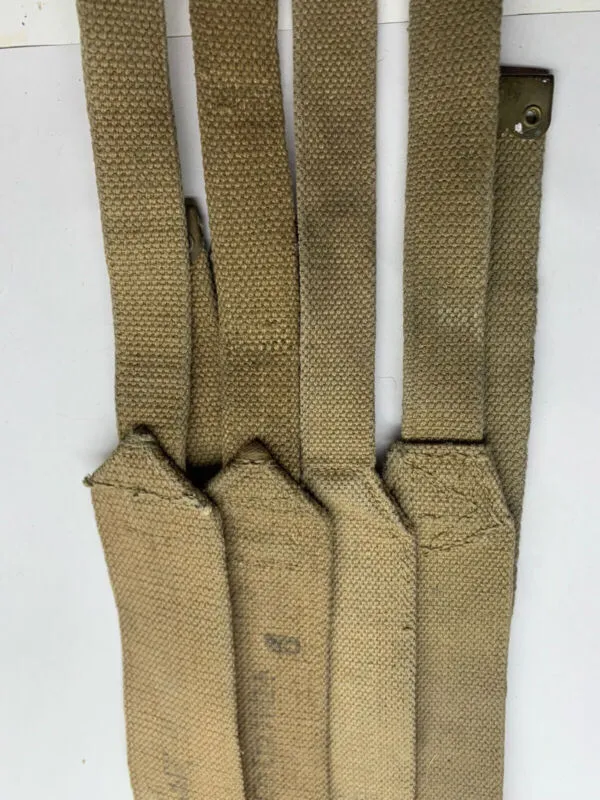 WW2 British Army Equipment Shoulder Strap 37 Pattern Webbing - Used Original