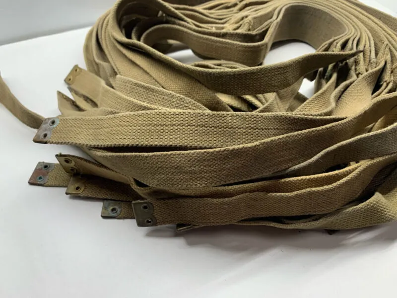 WW2 British Army Equipment Shoulder Strap 37 Pattern Webbing - Used Original