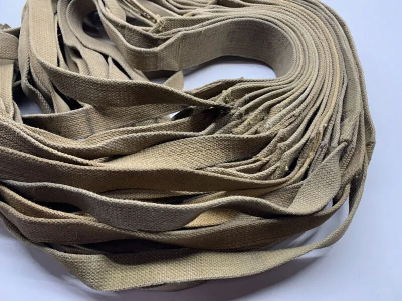 WW2 British Army Equipment Shoulder Strap 37 Pattern Webbing - Used Original