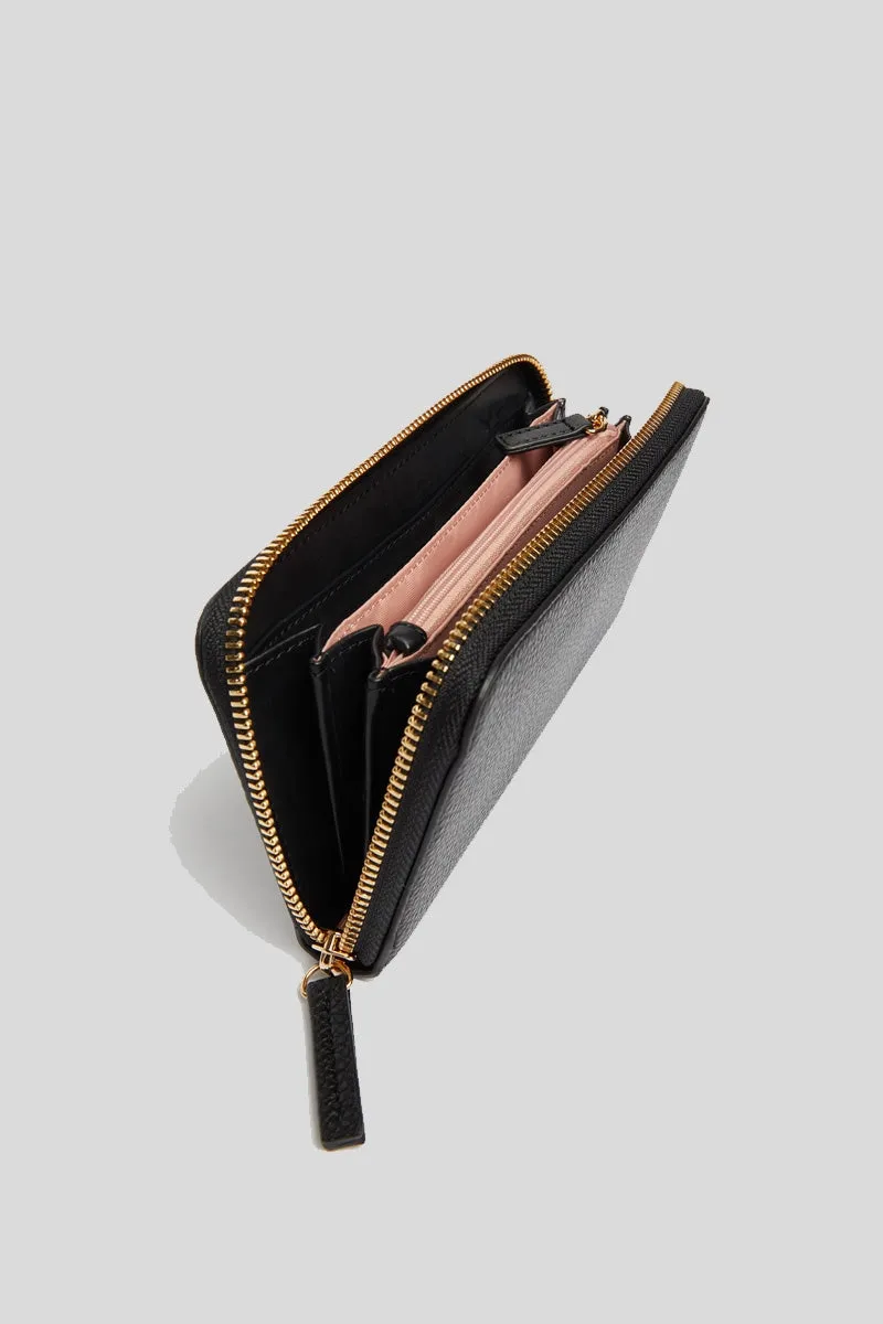 XL Zip Around - Nero