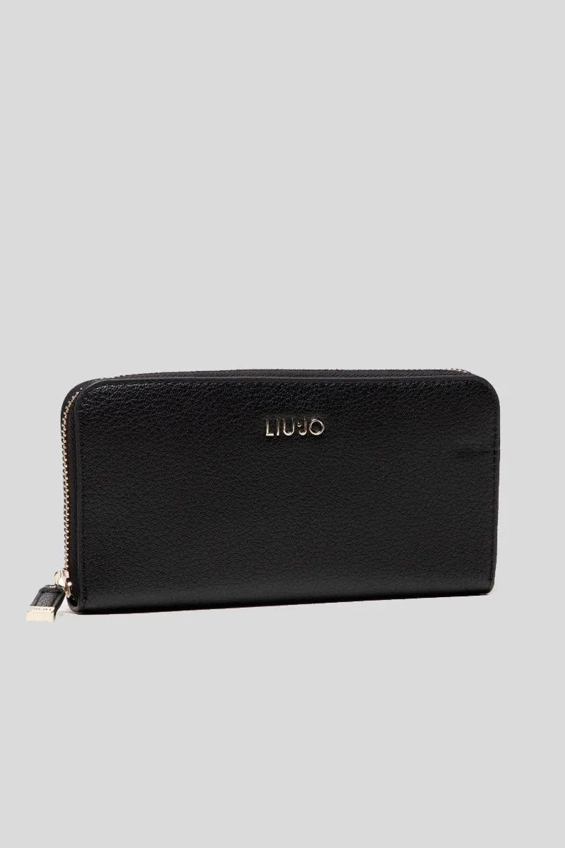 XL Zip Around - Nero