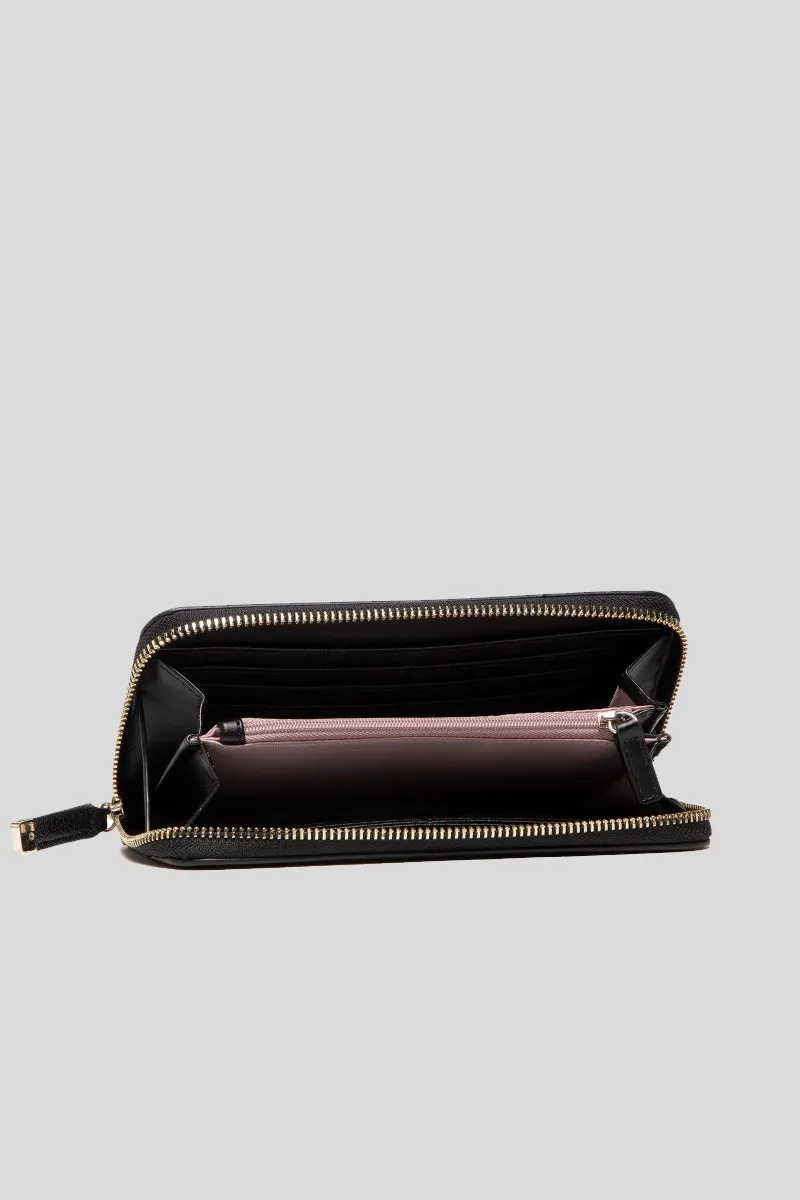 XL Zip Around - Nero