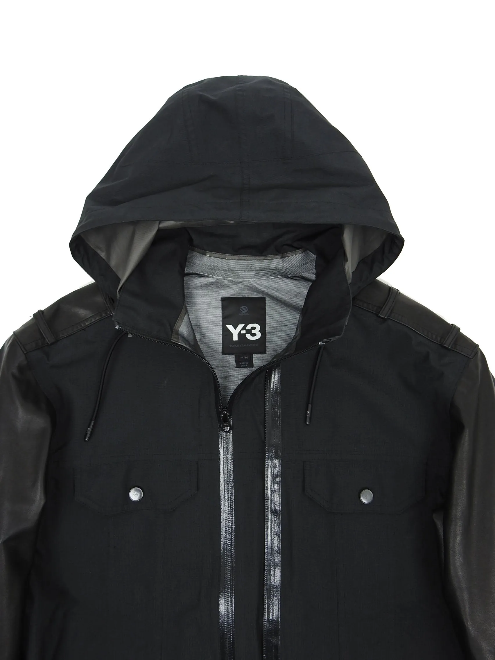 Y-3 Yohji Yamamoto Gore-Tex/Leather Jacket Size Medium