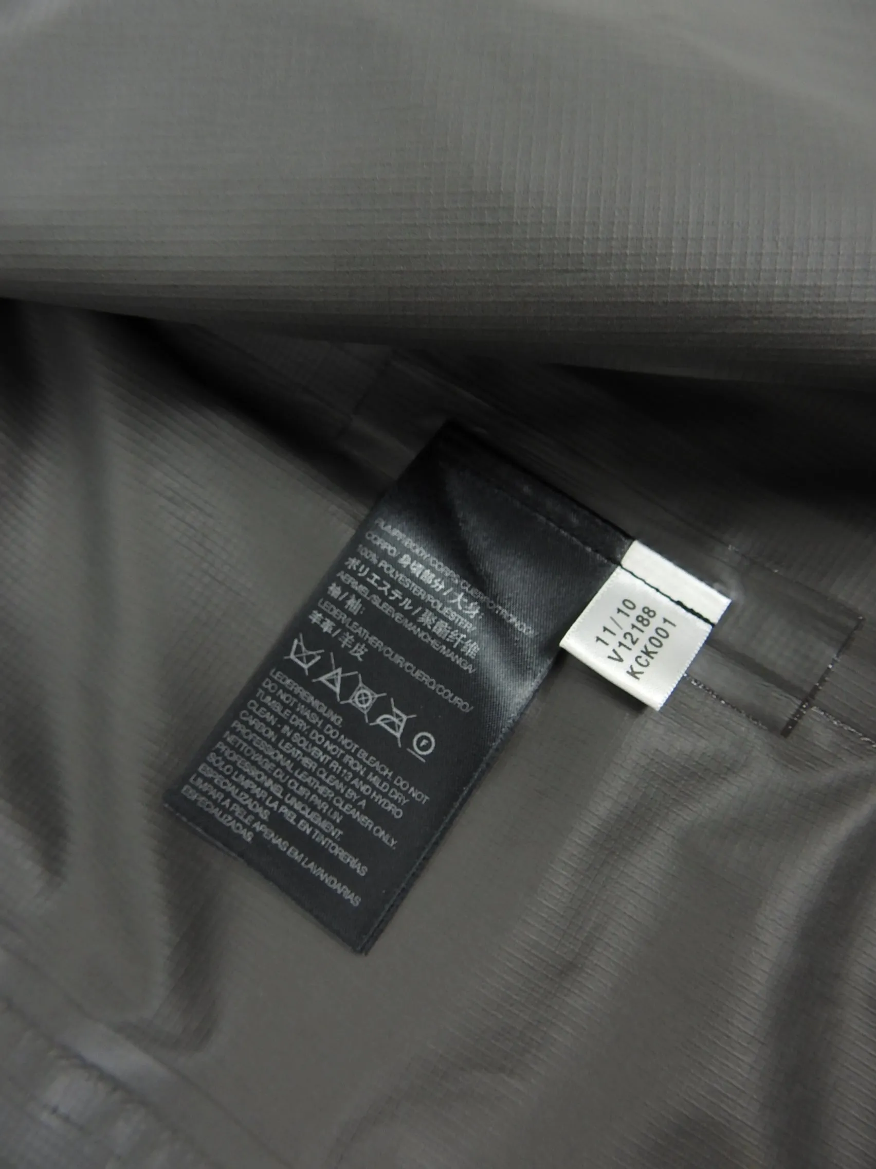 Y-3 Yohji Yamamoto Gore-Tex/Leather Jacket Size Medium