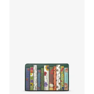 Yoshi Green Fingers Bookworm Library Zip Around Green Leather Purse