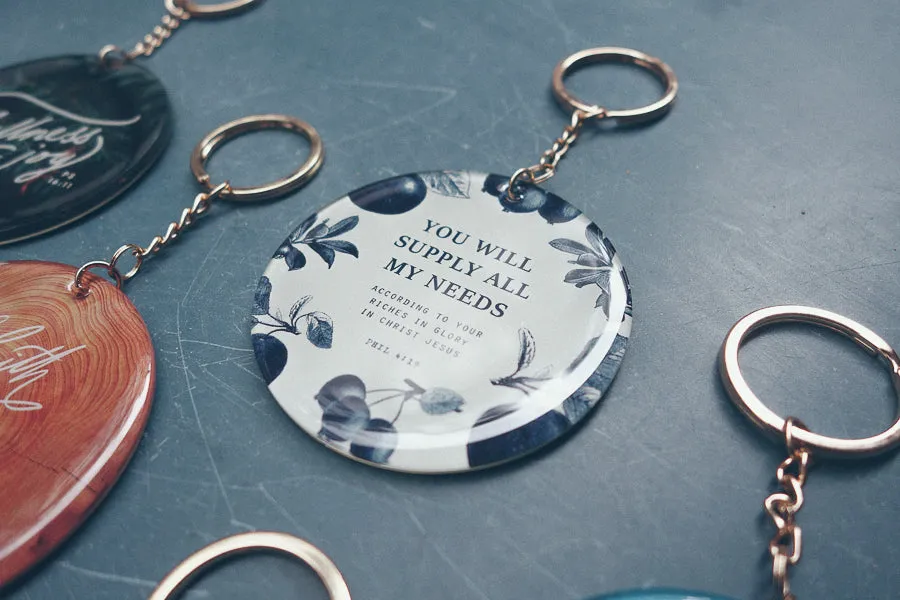 You Are Fearfully And Wonderfully Made {Keychain & Car Charm}