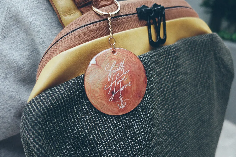 You Are Fearfully And Wonderfully Made {Keychain & Car Charm}