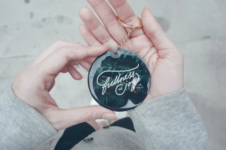 You Are Fearfully And Wonderfully Made {Keychain & Car Charm}