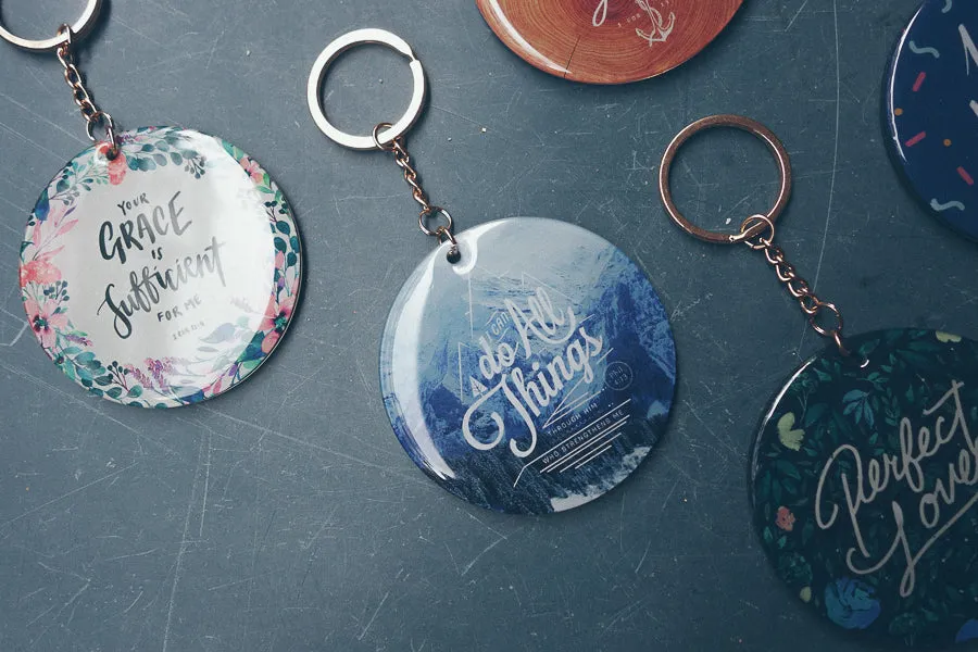 You Are Fearfully And Wonderfully Made {Keychain & Car Charm}