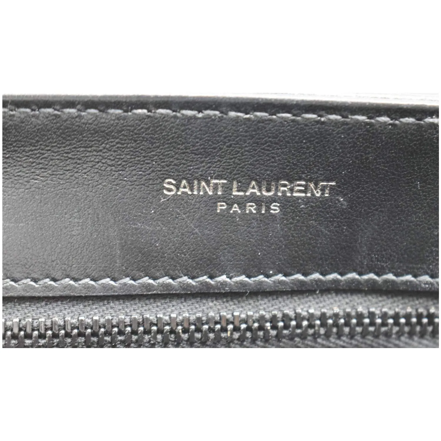 YVES SAINT LAURENT Loulou Toy Matelasse Leather Crossbody Bag Black