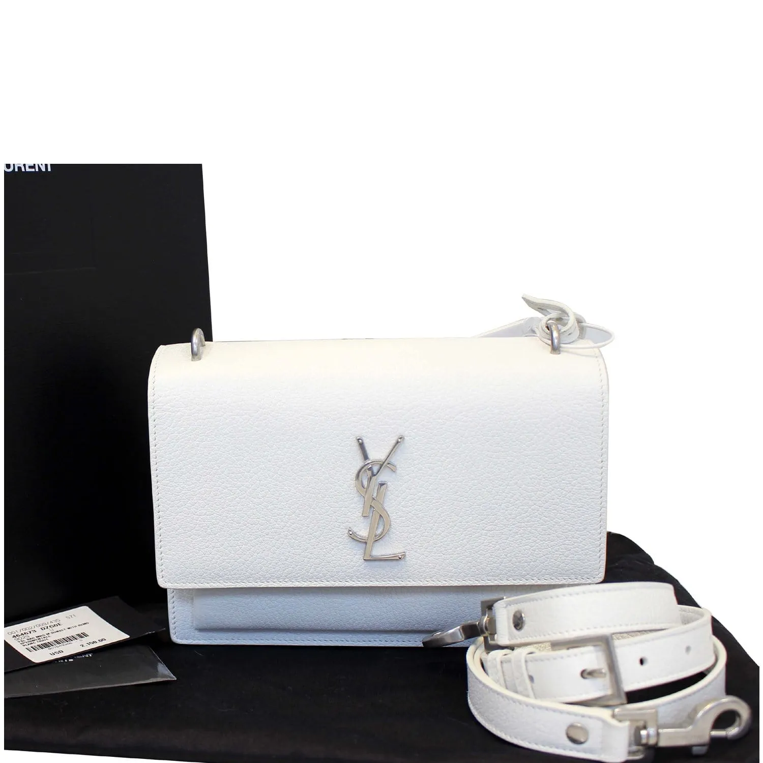 YVES SAINT LAURENT SUNSET Medium Smooth Leather Crossbody Bag