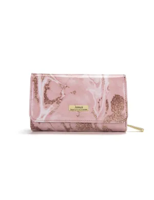 ZAHIRA  MED LEATHER RFID WALLET- WSF1702
