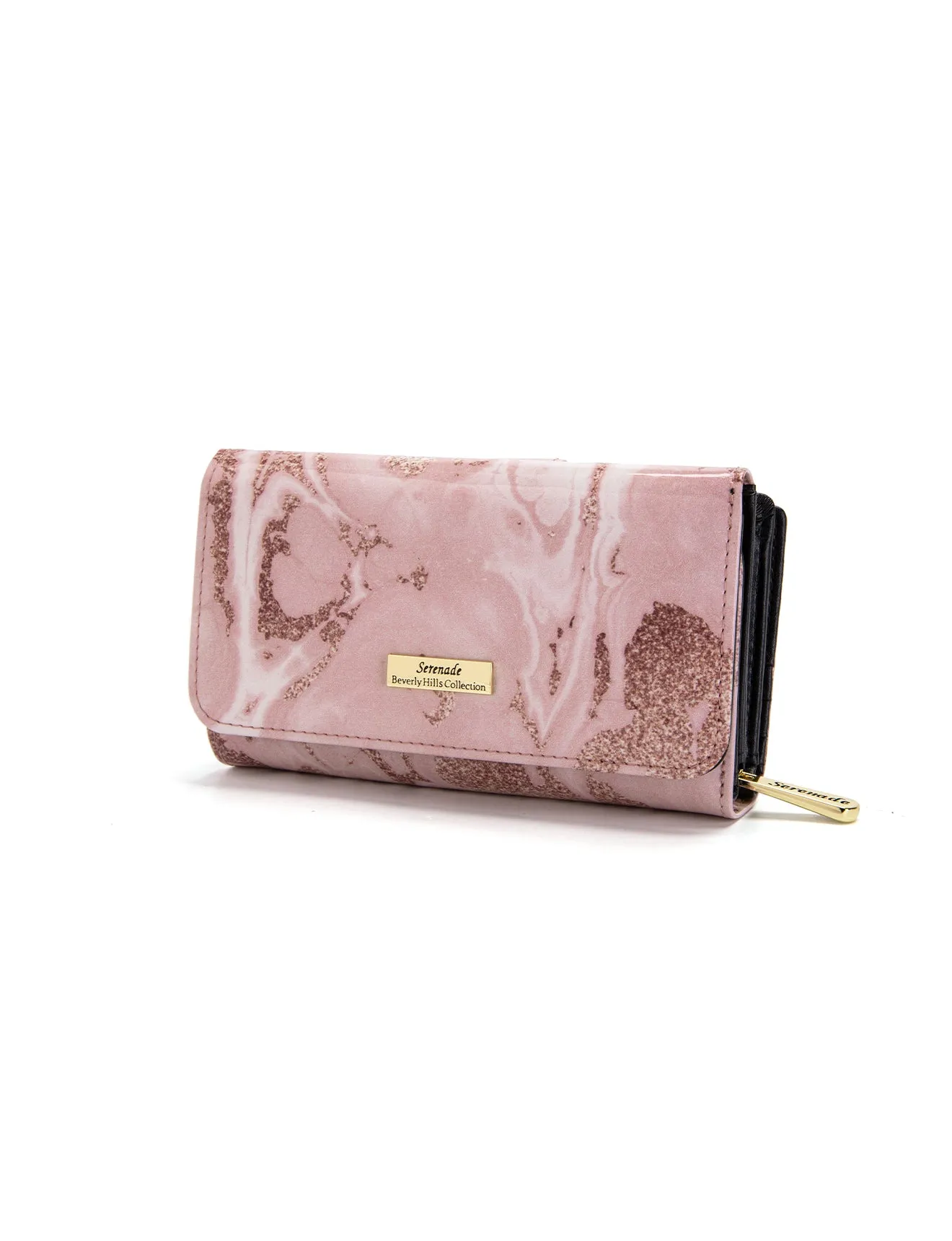 ZAHIRA  MED LEATHER RFID WALLET- WSF1702