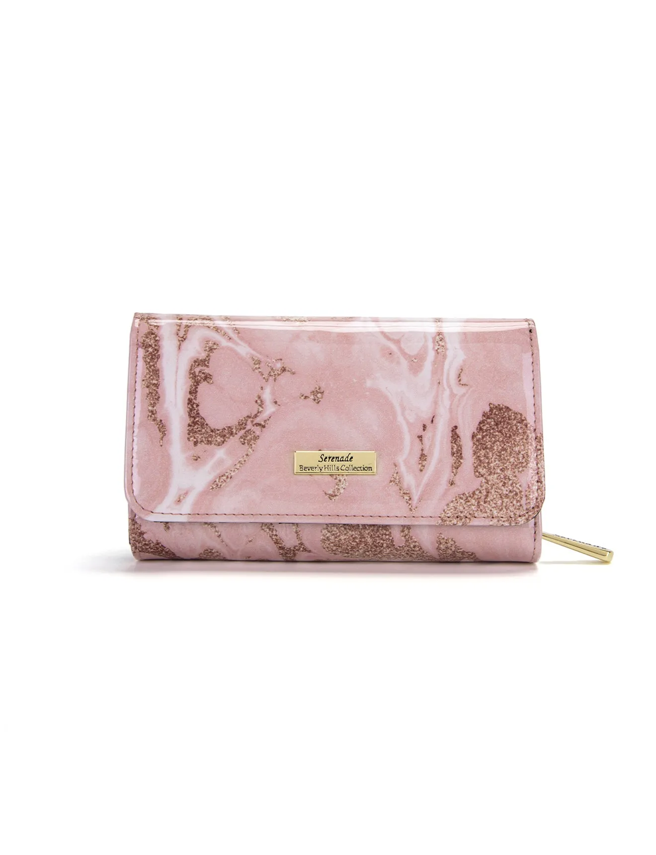 ZAHIRA  MED LEATHER RFID WALLET- WSF1702