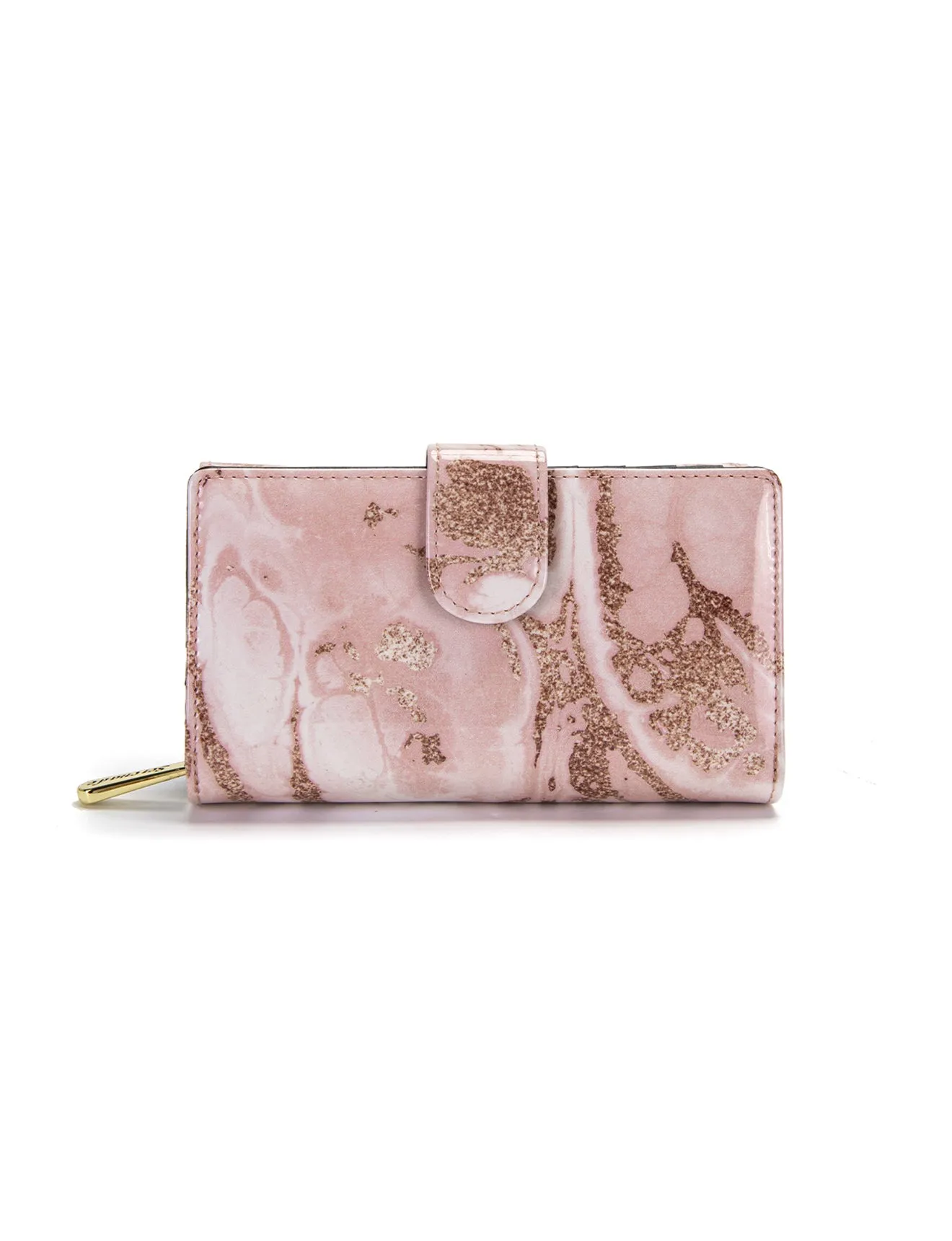 ZAHIRA  MED LEATHER RFID WALLET- WSF1702