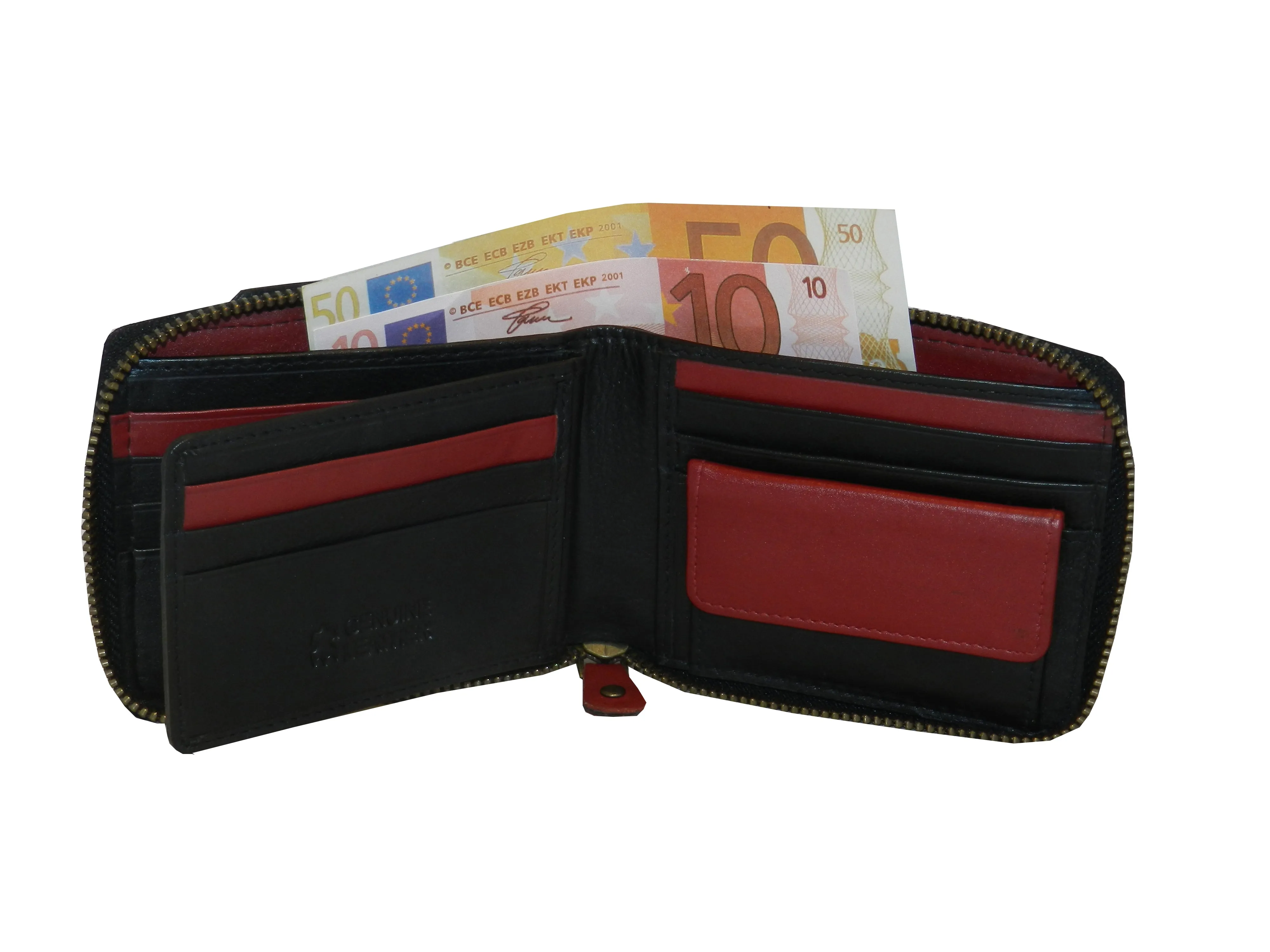 ZipVault 12 Card Full Zip Wallet #4094CZ