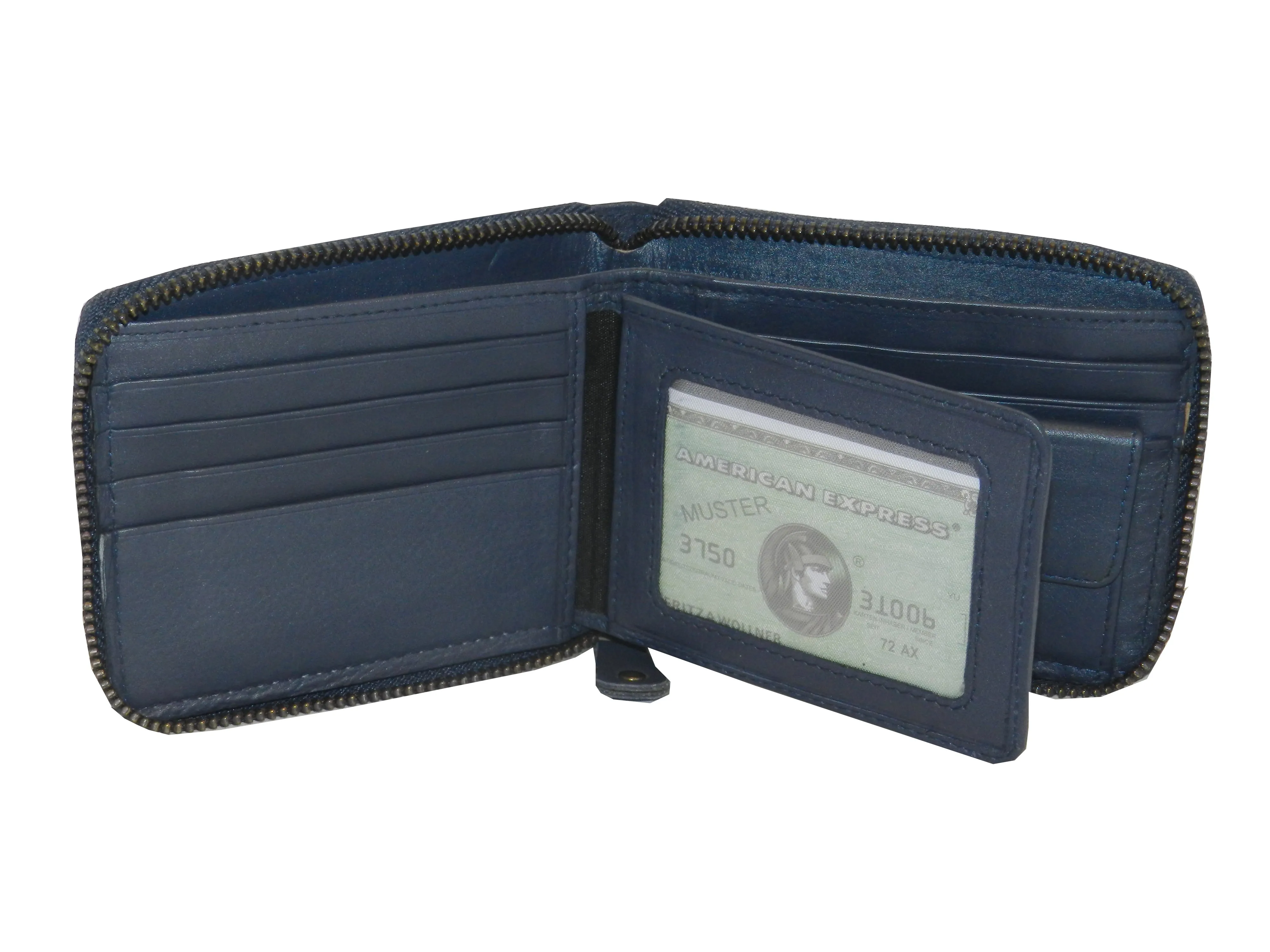 ZipVault 12 Card Full Zip Wallet #4094CZ