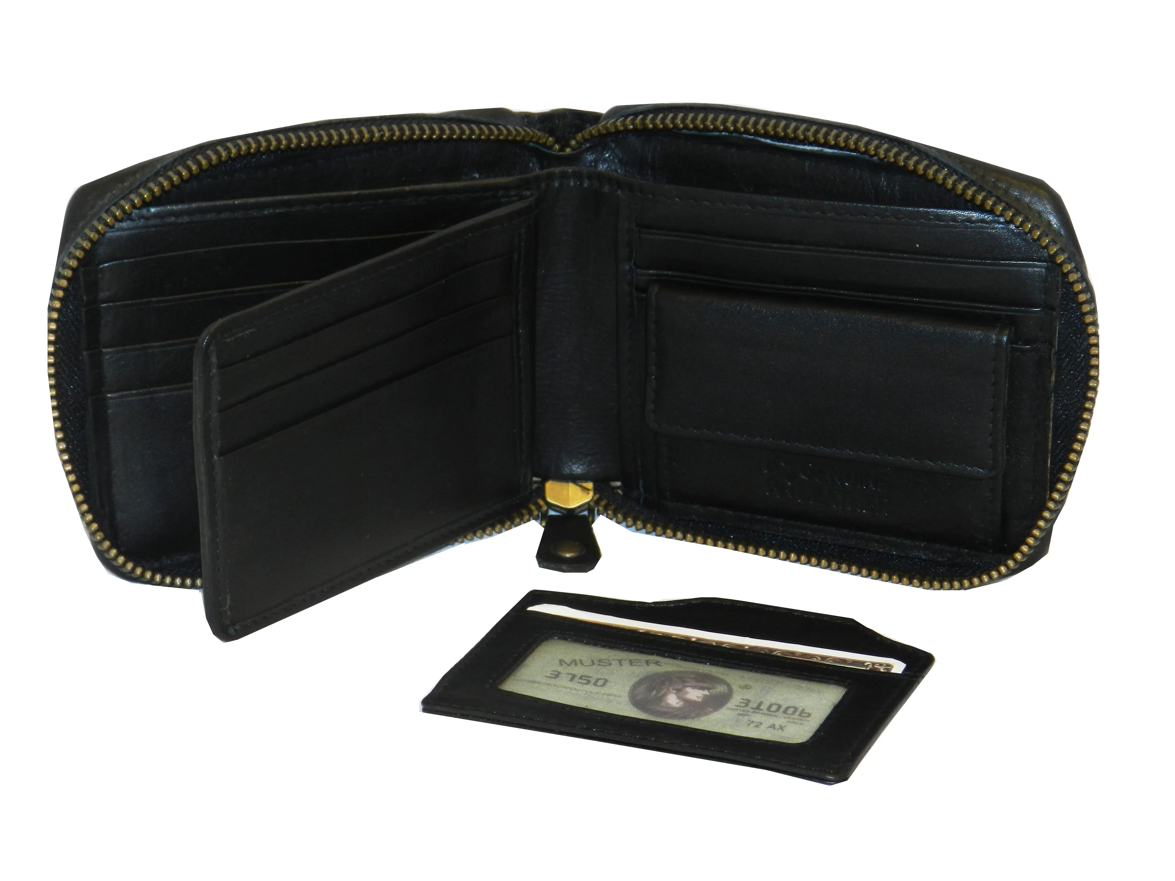 ZipVault 12 Card Full Zip Wallet #4094CZ