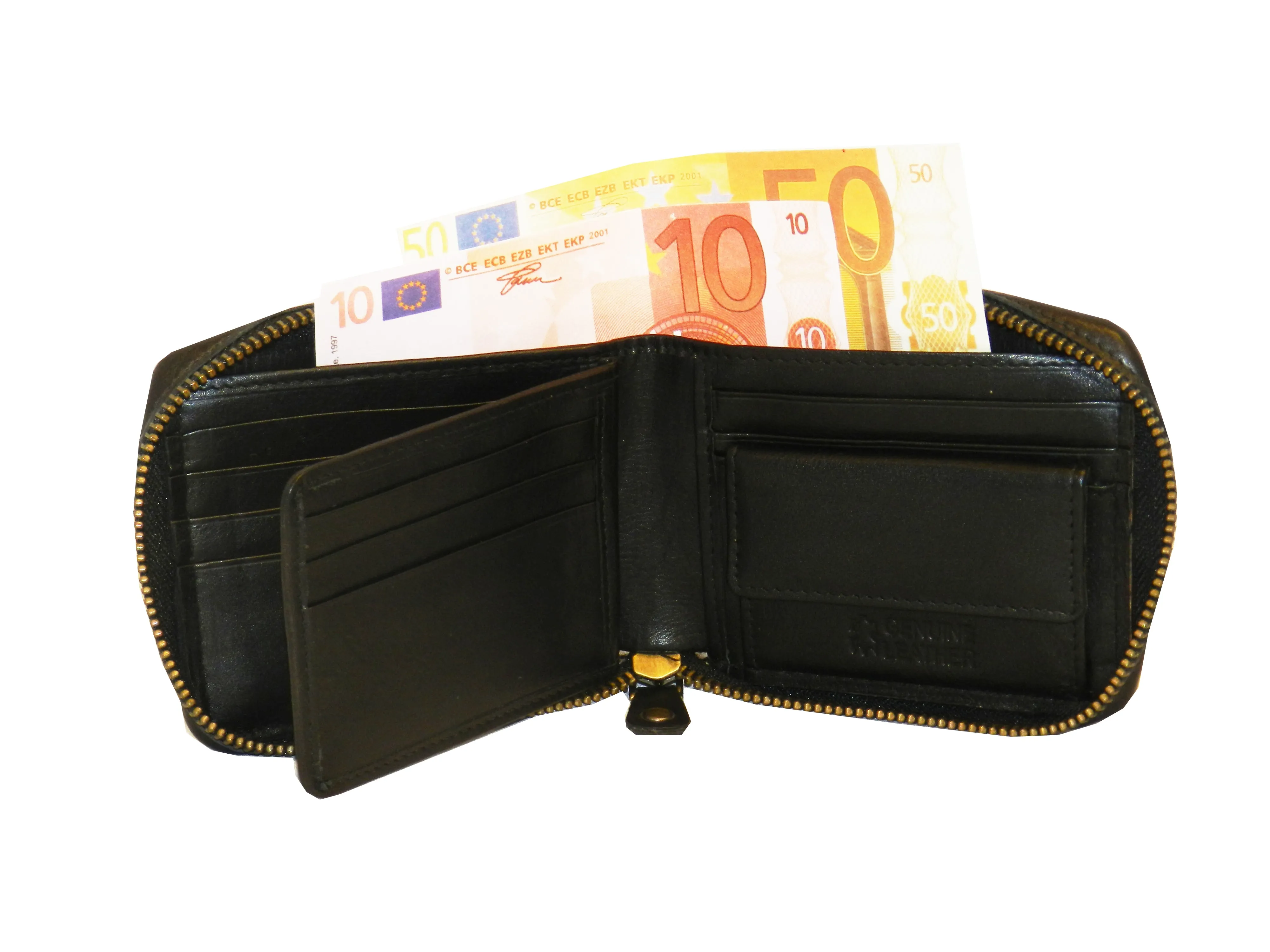 ZipVault 12 Card Full Zip Wallet #4094CZ