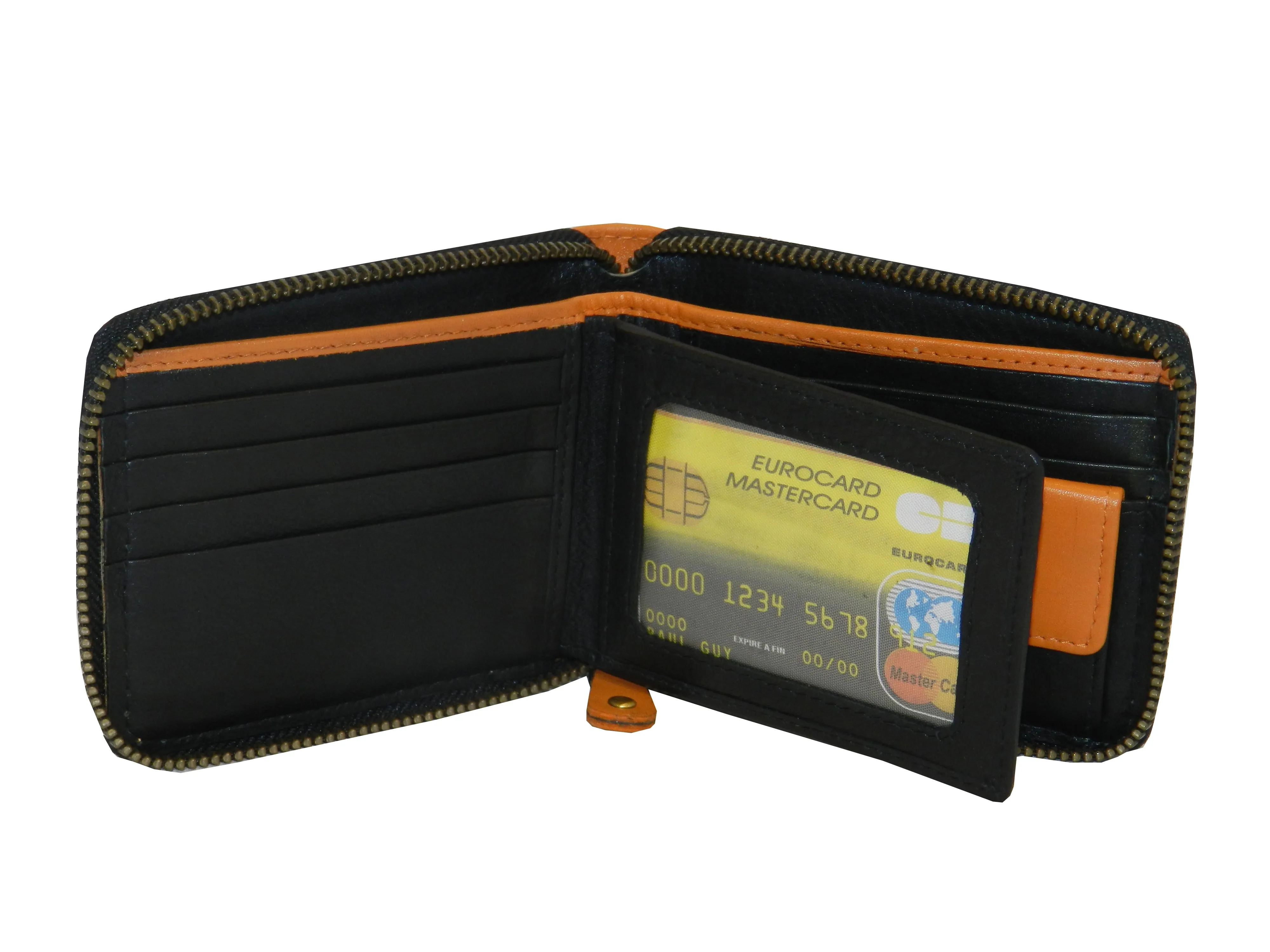ZipVault 12 Card Full Zip Wallet #4094CZ