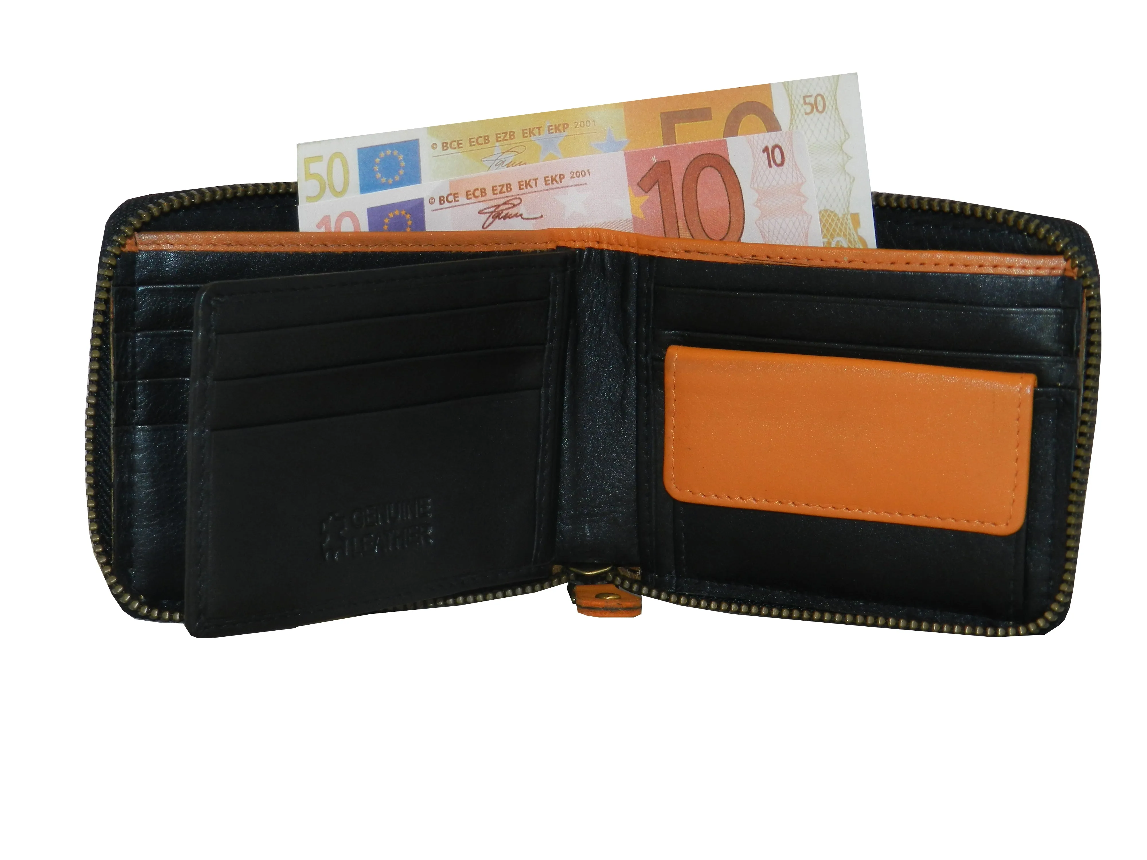 ZipVault 12 Card Full Zip Wallet #4094CZ
