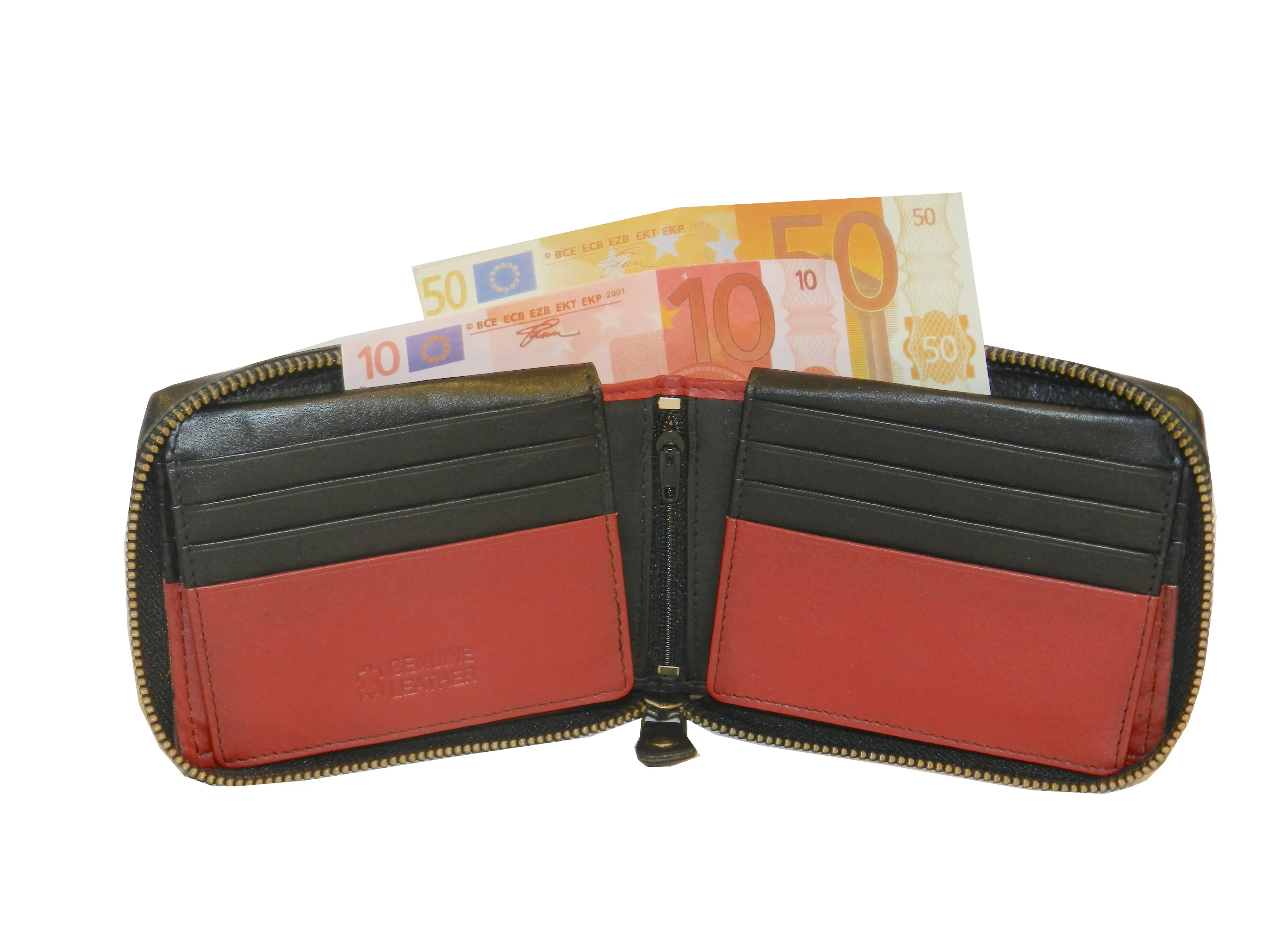 ZipVault 18 Card Full Zip Wallet #1244LMZ