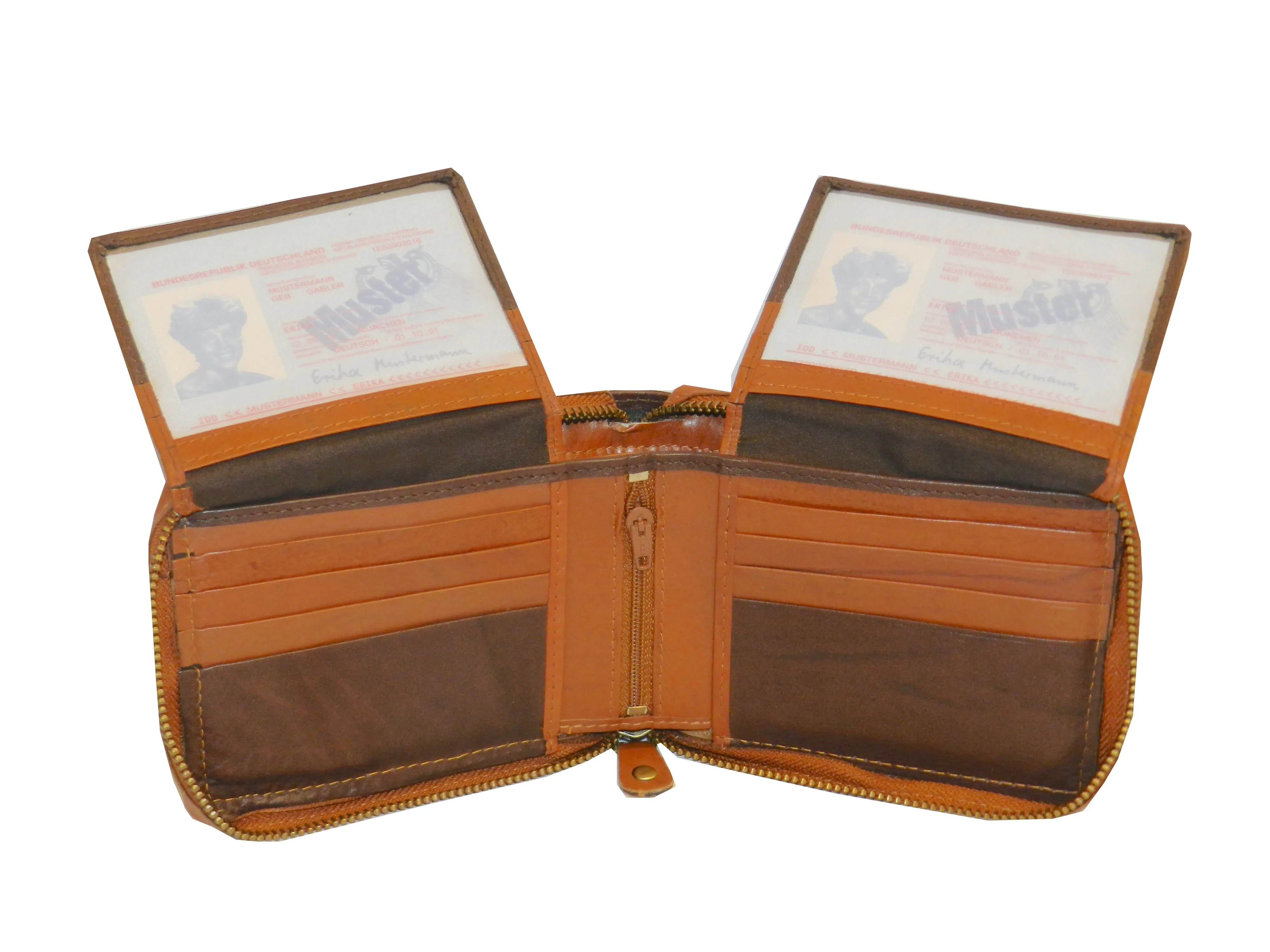 ZipVault 18 Card Full Zip Wallet #1244LMZ