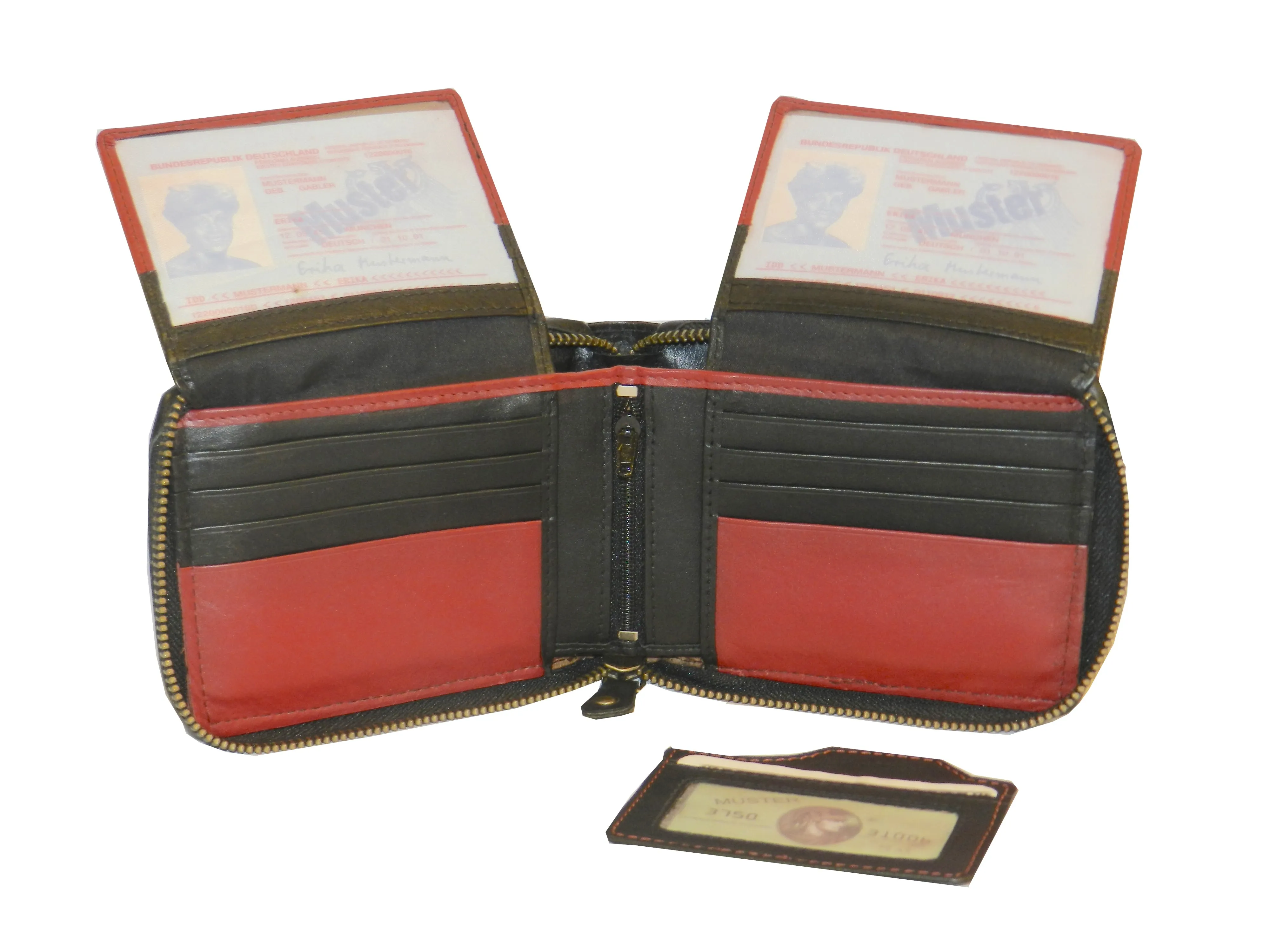 ZipVault 18 Card Full Zip Wallet #1244LMZ