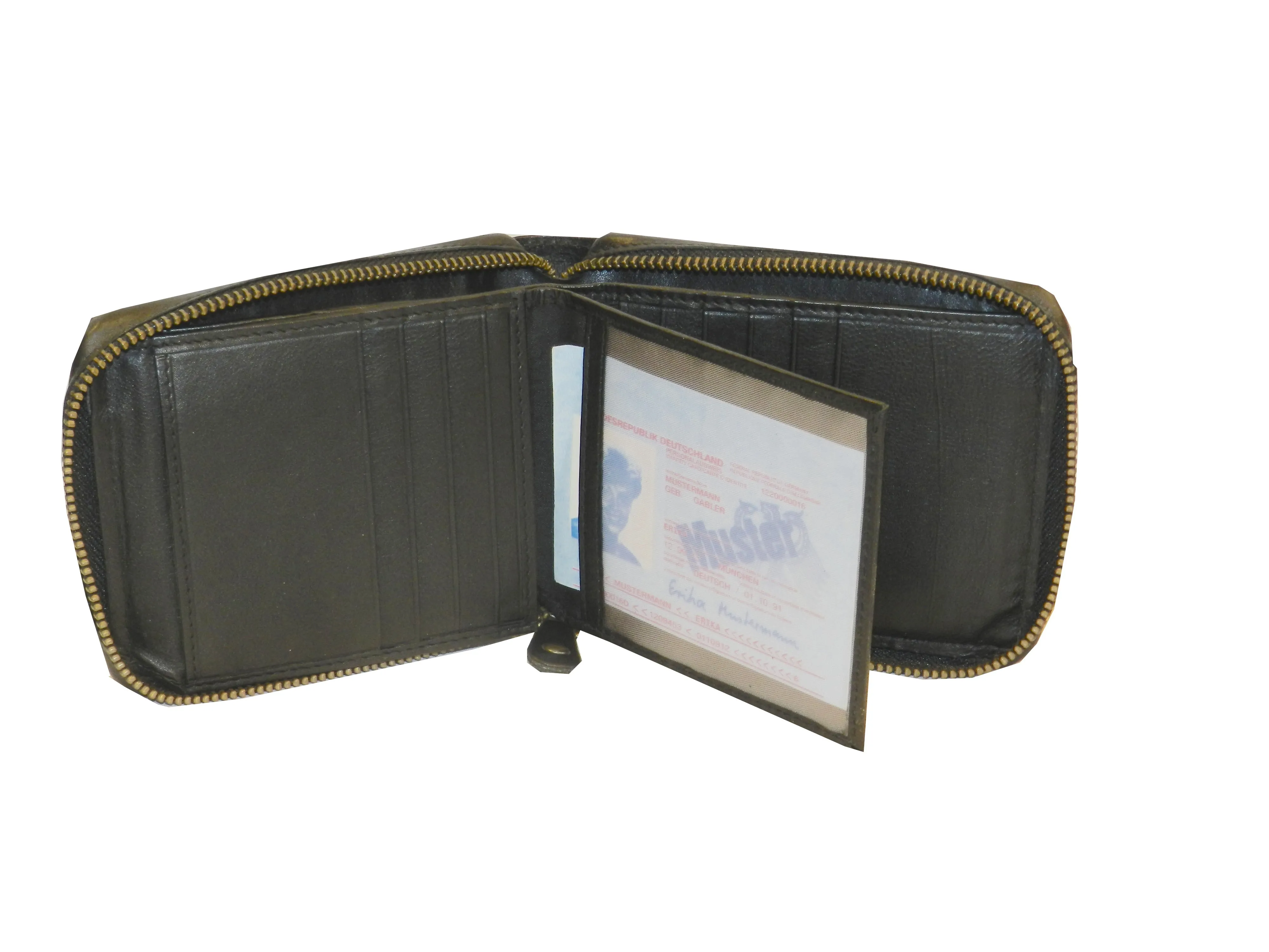 ZipVault 24 Card Full Zip Wallet #1888Z