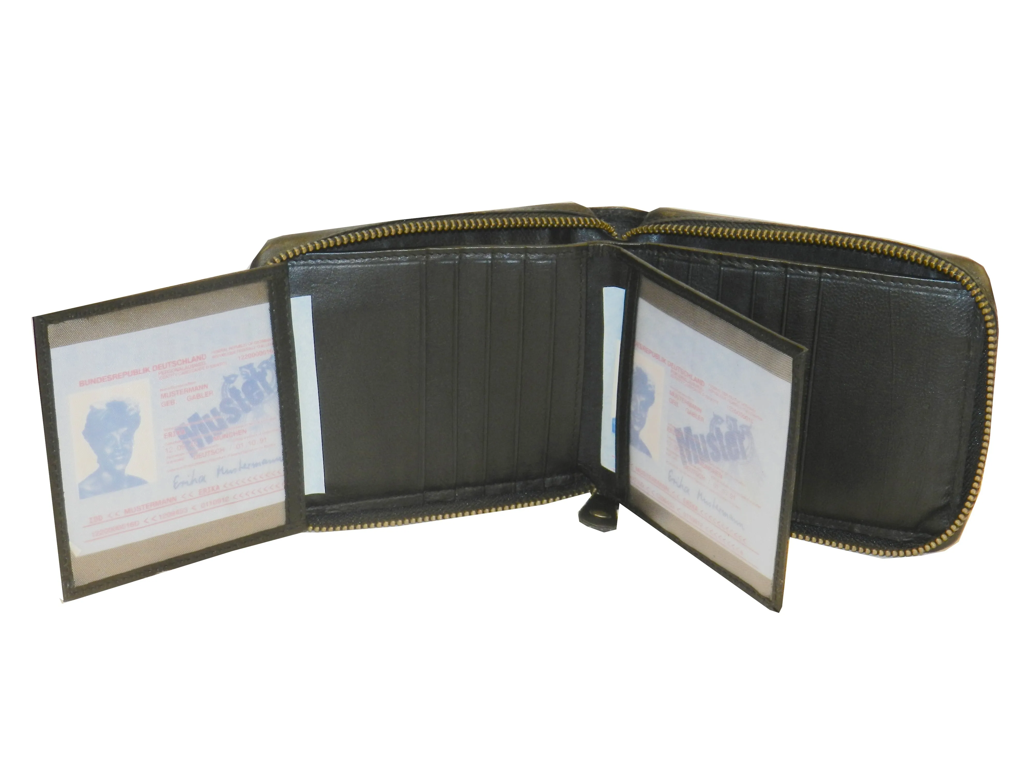 ZipVault 24 Card Full Zip Wallet #1888Z