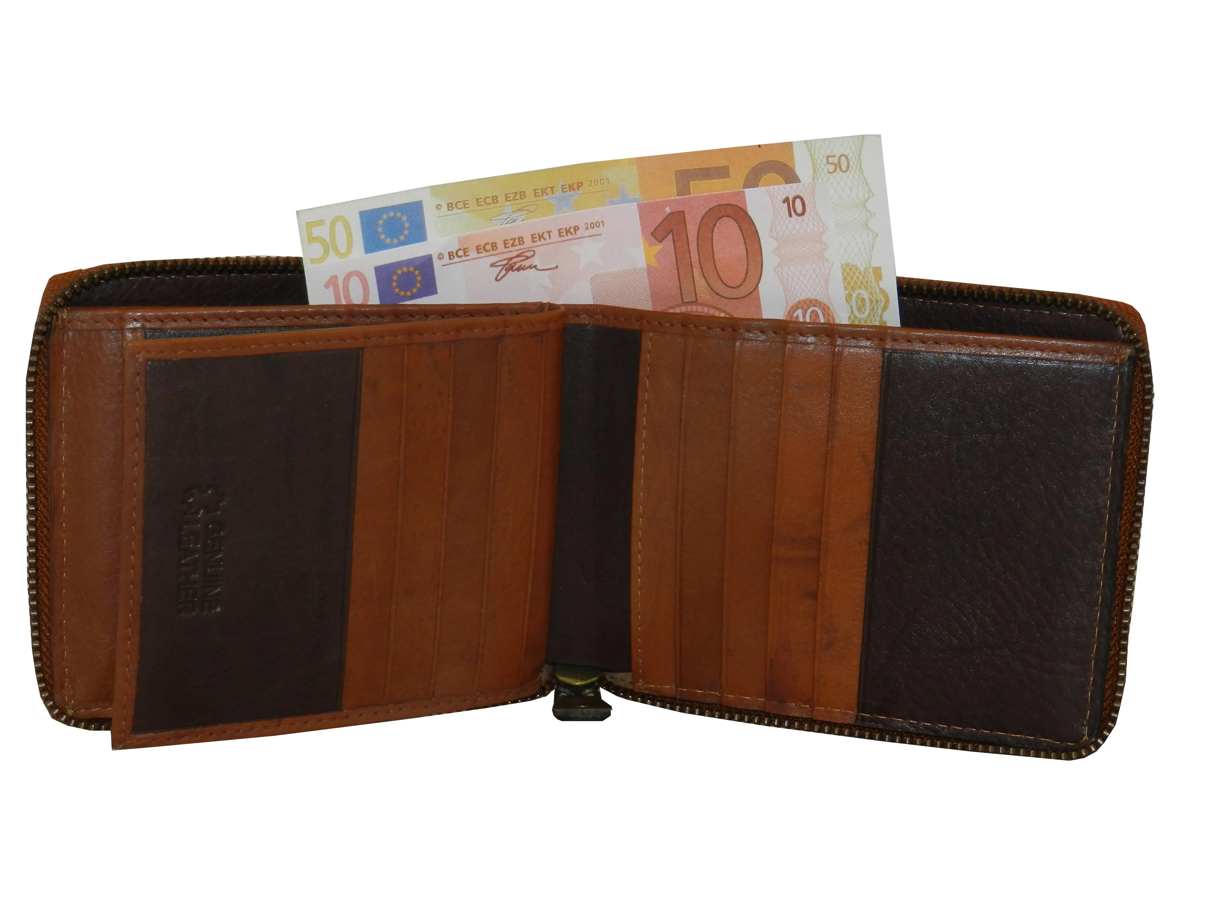 ZipVault 24 Card Full Zip Wallet #1888Z